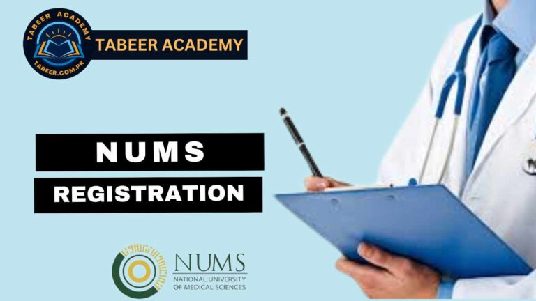 NUMS Registration